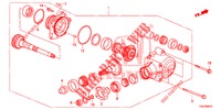 UEBERFUEHRUNG (2.0L) (2.4L) (4WD) für Honda CR-V 2.0 COMFORT 5 Türen 5 gang automatikgetriebe 2014