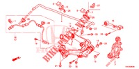 UNTERER ARM, HINTEN/FUEHRUNGSARM  für Honda CR-V 2.0 COMFORT 5 Türen 5 gang automatikgetriebe 2014