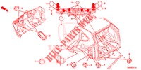 GUMMITUELLE (ARRIERE) für Honda CR-V 2.0 ELEGANCE 5 Türen 6 gang-Schaltgetriebe 2014