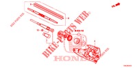 HECKSCHEIBENWISCHER  für Honda CR-V 2.0 ELEGANCE 5 Türen 6 gang-Schaltgetriebe 2014