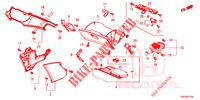 INSTRUMENT, ZIERSTUECK (COTE DE PASSAGER) (LH) für Honda CR-V 2.0 ELEGANCE 5 Türen 6 gang-Schaltgetriebe 2014
