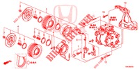 KLIMAANLAGE (COMPRESSEUR) (3) für Honda CR-V 2.0 ELEGANCE 5 Türen 6 gang-Schaltgetriebe 2014