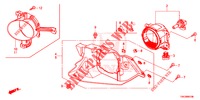 NEBELSCHEINWERFER  für Honda CR-V 2.0 ELEGANCE 5 Türen 6 gang-Schaltgetriebe 2014