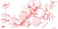 RUECKSITZ/SITZGURT,(2D)  für Honda CR-V 2.0 ELEGANCE 5 Türen 6 gang-Schaltgetriebe 2014