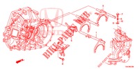 SCHALTGABEL/SCHALTHEBELHALTERUNG (2.0L) für Honda CR-V 2.0 ELEGANCE 5 Türen 6 gang-Schaltgetriebe 2014