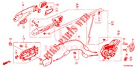 TUERSCHLOESSER, HINTEN/AEUSSERER GRIFF  für Honda CR-V 2.0 ELEGANCE 5 Türen 6 gang-Schaltgetriebe 2014