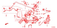 UNTERER ARM, HINTEN/FUEHRUNGSARM  für Honda CR-V 2.0 ELEGANCE 5 Türen 6 gang-Schaltgetriebe 2014