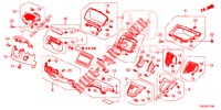 INSTRUMENT, ZIERSTUECK (COTE DE CONDUCTEUR) (LH) für Honda CR-V 2.0 ELEGANCE 5 Türen 5 gang automatikgetriebe 2014