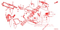 INSTRUMENT, ZIERSTUECK (COTE DE PASSAGER) (LH) für Honda CR-V 2.0 ELEGANCE 5 Türen 5 gang automatikgetriebe 2014