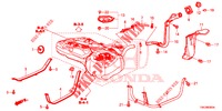 KRAFTSTOFFEINFUELLROHR (2.0L) (2.4L) für Honda CR-V 2.0 ELEGANCE 5 Türen 5 gang automatikgetriebe 2014