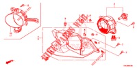 NEBELSCHEINWERFER  für Honda CR-V 2.0 ELEGANCE 5 Türen 5 gang automatikgetriebe 2014
