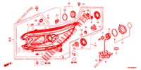 SCHEINWERFER  für Honda CR-V 2.0 ELEGANCE 5 Türen 5 gang automatikgetriebe 2014