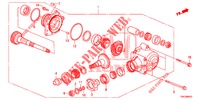 UEBERFUEHRUNG (2.0L) (2.4L) (4WD) für Honda CR-V 2.0 ELEGANCE 5 Türen 5 gang automatikgetriebe 2014