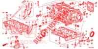 ZYLINDERBLOCK/OELWANNE (2.0L) für Honda CR-V 2.0 ELEGANCE 5 Türen 5 gang automatikgetriebe 2014