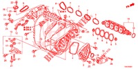 ANSAUGKRUEMMER (2.0L) für Honda CR-V 2.0 ELEGANCE L 5 Türen 6 gang-Schaltgetriebe 2014