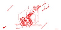 DROSSELKLAPPENGEHAEUSE (2.0L) für Honda CR-V 2.0 ELEGANCE L 5 Türen 6 gang-Schaltgetriebe 2014