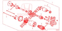 ANLASSER (DENSO) (2.0L) (1) für Honda CR-V 2.0 ELEGANCE L 5 Türen 5 gang automatikgetriebe 2014