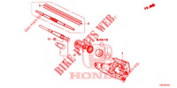 HECKSCHEIBENWISCHER  für Honda CR-V 2.0 ELEGANCE L 5 Türen 5 gang automatikgetriebe 2014
