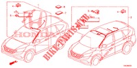 KABELBAUM (LH) (4) für Honda CR-V 2.0 ELEGANCE L 5 Türen 5 gang automatikgetriebe 2014