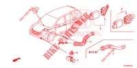 KLIMAANLAGE (SENSEUR/CLIMATISEUR D'AIR AUTOMATIQUE) für Honda CR-V 2.0 ELEGANCE L 5 Türen 5 gang automatikgetriebe 2014