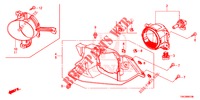 NEBELSCHEINWERFER  für Honda CR-V 2.0 ELEGANCE L 5 Türen 5 gang automatikgetriebe 2014
