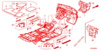 BODENMATTE/ISOLATOR  für Honda CR-V 2.0 EXCLUSIVE NAVI 5 Türen 6 gang-Schaltgetriebe 2014