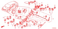 EINPARKSENSOR  für Honda CR-V 2.0 EXCLUSIVE NAVI 5 Türen 6 gang-Schaltgetriebe 2014