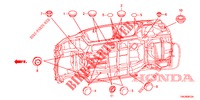 GUMMITUELLE (INFERIEUR) für Honda CR-V 2.0 EXCLUSIVE NAVI 5 Türen 6 gang-Schaltgetriebe 2014