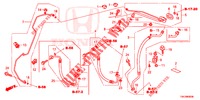 KLIMAANLAGE (FLEXIBLES/TUYAUX) (2.0L/2.4L) (LH) für Honda CR-V 2.0 EXCLUSIVE NAVI 5 Türen 6 gang-Schaltgetriebe 2014