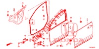 TUERTAFELN, VORNE(2D)  für Honda CR-V 2.0 EXCLUSIVE NAVI 5 Türen 6 gang-Schaltgetriebe 2014