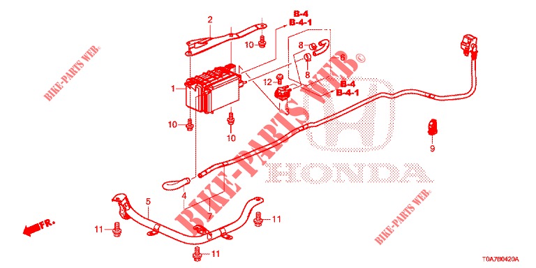 AKTIVKOHLEBEHAELTER  für Honda CR-V 2.0 EXCLUSIVE NAVI 5 Türen 6 gang-Schaltgetriebe 2014