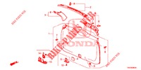 HECKKLAPPENVERKLEIDUNG/ TAFELVERKLEIDUNG, HINTEN(2D)  für Honda CR-V 2.0 EXCLUSIVE NAVI 5 Türen 5 gang automatikgetriebe 2014