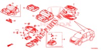 INNENLEUCHTE  für Honda CR-V 2.0 EXCLUSIVE NAVI 5 Türen 5 gang automatikgetriebe 2014