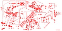 KOTFLUEGEL, VORNE  für Honda CR-V 2.0 EXCLUSIVE NAVI 5 Türen 5 gang automatikgetriebe 2014