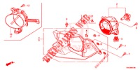 NEBELSCHEINWERFER  für Honda CR-V 2.0 EXCLUSIVE NAVI 5 Türen 5 gang automatikgetriebe 2014