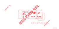 SCHLOSSZYLINDER (INTELLIGENT) (LH) für Honda CR-V 2.0 EXCLUSIVE NAVI 5 Türen 5 gang automatikgetriebe 2014