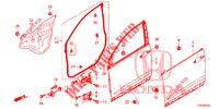 TUERTAFELN, VORNE(2D)  für Honda CR-V 2.0 EXCLUSIVE NAVI 5 Türen 5 gang automatikgetriebe 2014