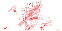 TUERVERKLEIDUNG, HINTEN(4D)  für Honda CR-V 2.0 EXCLUSIVE NAVI 5 Türen 5 gang automatikgetriebe 2014
