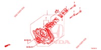 DROSSELKLAPPENGEHAEUSE (2.0L) für Honda CR-V 2.0 S 5 Türen 6 gang-Schaltgetriebe 2014