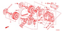 KLIMAANLAGE (COMPRESSEUR) (1) für Honda CR-V 2.0 S 5 Türen 6 gang-Schaltgetriebe 2014