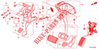 PEDAL (LH) für Honda CR-V 2.0 S 5 Türen 6 gang-Schaltgetriebe 2014