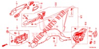 TUERSCHLOESSER, HINTEN/AEUSSERER GRIFF  für Honda CR-V 2.0 S 5 Türen 6 gang-Schaltgetriebe 2014