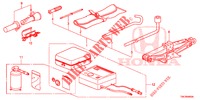 WERKZEUGE/WAGENHEBER  für Honda CR-V 2.0 S 5 Türen 6 gang-Schaltgetriebe 2014