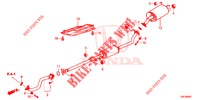 AUSPUFFROHR/SCHALLDAEMPFER (2.0L) für Honda CR-V 2.0 S 5 Türen 5 gang automatikgetriebe 2014