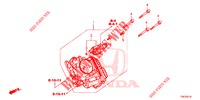 DROSSELKLAPPENGEHAEUSE (2.0L) für Honda CR-V 2.0 S 5 Türen 5 gang automatikgetriebe 2014