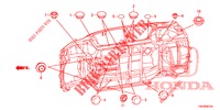 GUMMITUELLE (INFERIEUR) für Honda CR-V 2.0 S 5 Türen 5 gang automatikgetriebe 2014