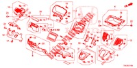 INSTRUMENT, ZIERSTUECK (COTE DE CONDUCTEUR) (LH) für Honda CR-V 2.0 S 5 Türen 5 gang automatikgetriebe 2014