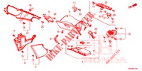 INSTRUMENT, ZIERSTUECK (COTE DE PASSAGER) (LH) für Honda CR-V 2.0 S 5 Türen 5 gang automatikgetriebe 2014