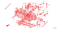 SPULENVENTIL/ OELDRUCKSENSOR (2.0L) für Honda CR-V 2.0 S 5 Türen 5 gang automatikgetriebe 2014