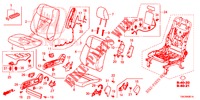 VORDERSITZ/SITZGURTE (D.) für Honda CR-V 2.0 S 5 Türen 5 gang automatikgetriebe 2014